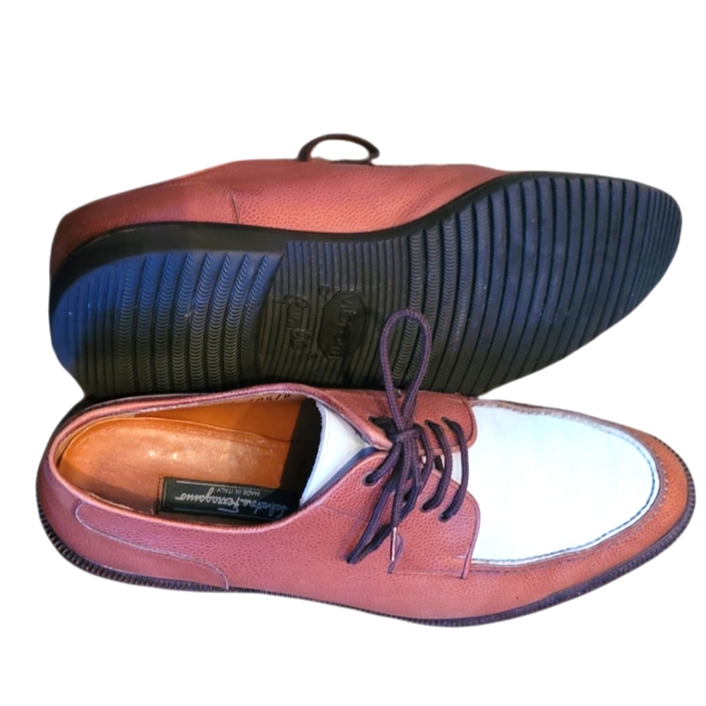 Salvatore Ferragamo Mens Oxford Dress Shoe 10D